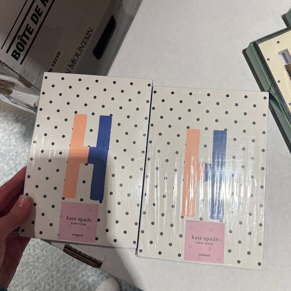 kate spade Initial Notepad Paper Pad H letter brand new with tags - Picture 5 of 5